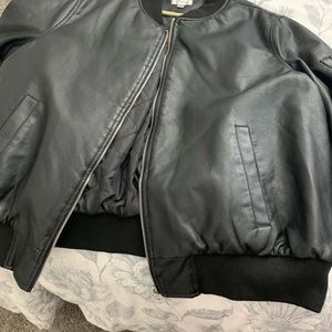 Waist High Leather Jacket